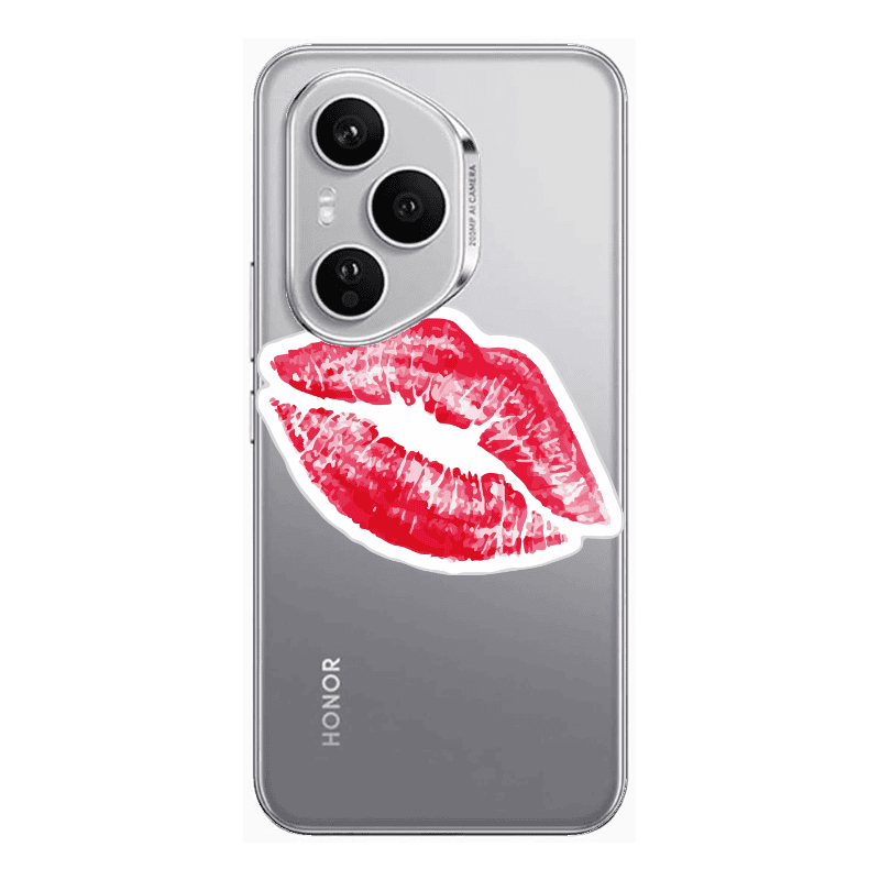 Honor Magic 400 Pro Drooling Tongue Transparent Silicone TPU Θήκη