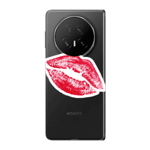 Honor Magic V5 Faint Kiss Transparent Silicone TPU Θήκη