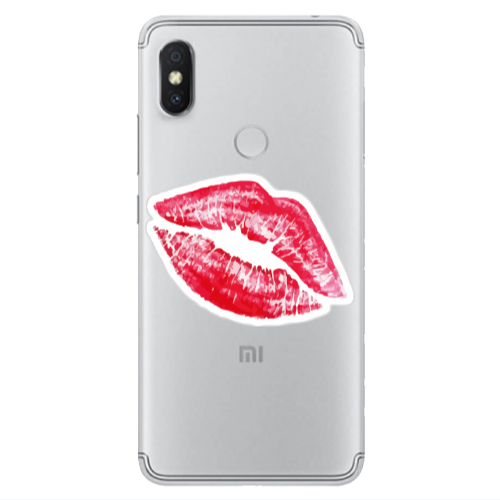 Xiaomi Redmi S2 Drooling Tongue Transparent Silicone TPU Θήκη