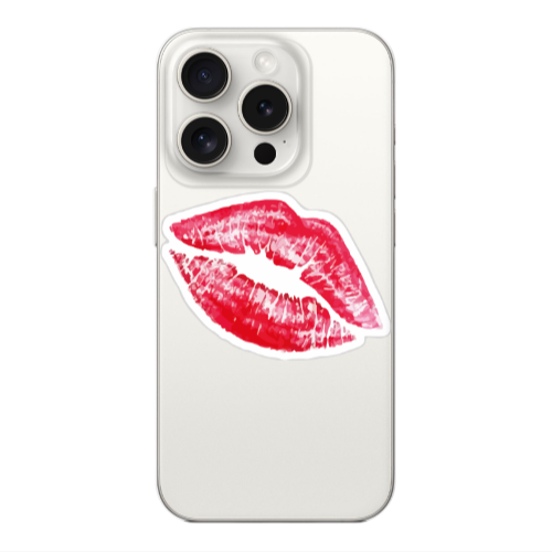 Apple iPhone 15 Pro Faint Kiss Transparent Silicone TPU Θήκη