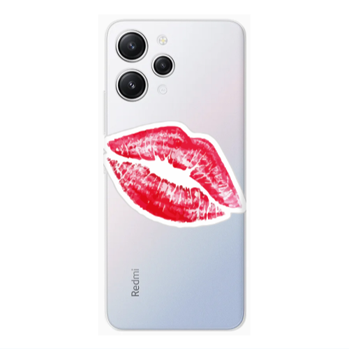 Xiaomi Redmi 12 Drooling Tongue Transparent Silicone TPU Θήκη