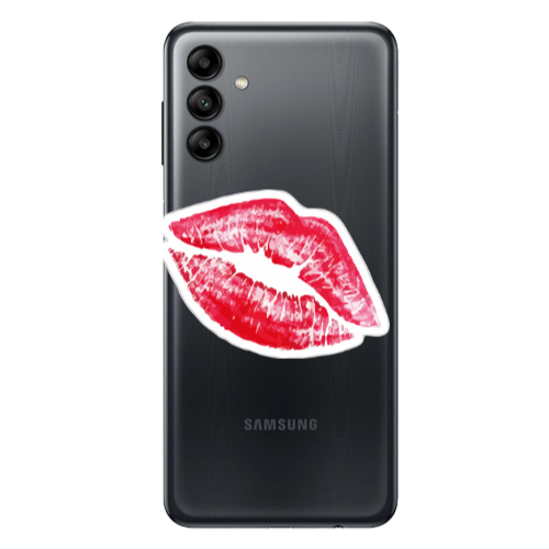 Samsung A13 5G Drooling Tongue Transparent Silicone TPU Θήκη
