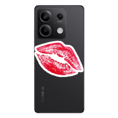Xiaomi Redmi Note 13Pro 5G Drooling Tongue Transparent Silicone TPU Θήκη
