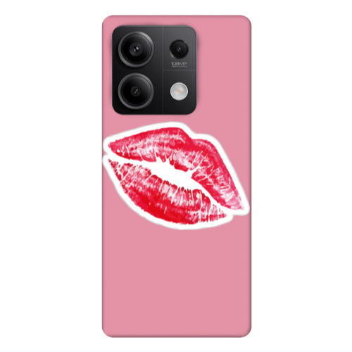Xiaomi Redmi Note 13Pro 5G Faint Kiss Pink Colored Silicone TPU Θήκη