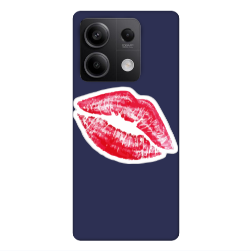 Xiaomi Redmi Note 13Pro 5G Faint Kiss Dark blue Colored Silicone TPU Θήκη
