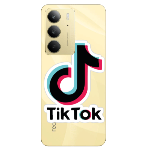 Realme C 75 Tik Tok Transparent Silicone TPU Θήκη
