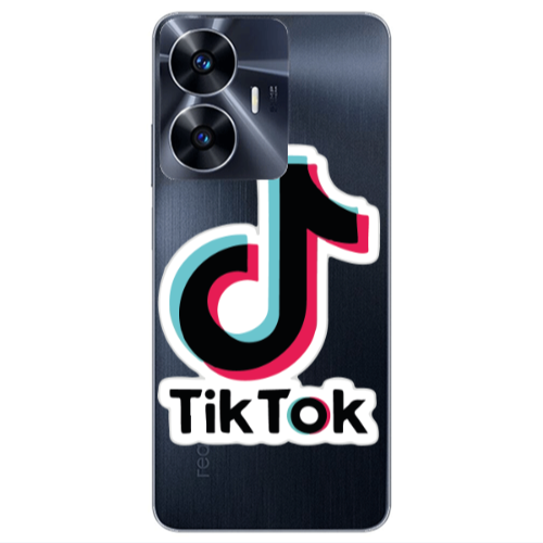 Realme Note 50 Tik Tok Transparent Silicone TPU Θήκη