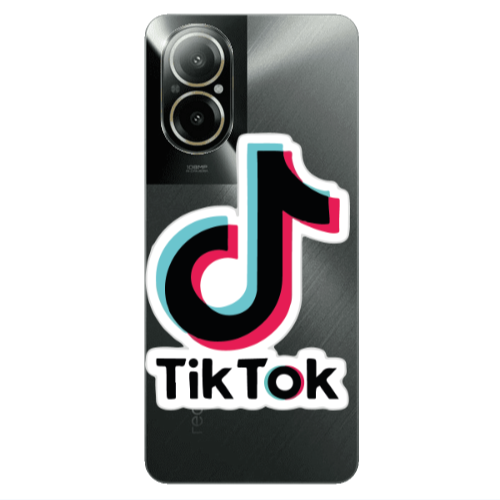 Realme C67 Tik Tok Transparent Silicone TPU Θήκη