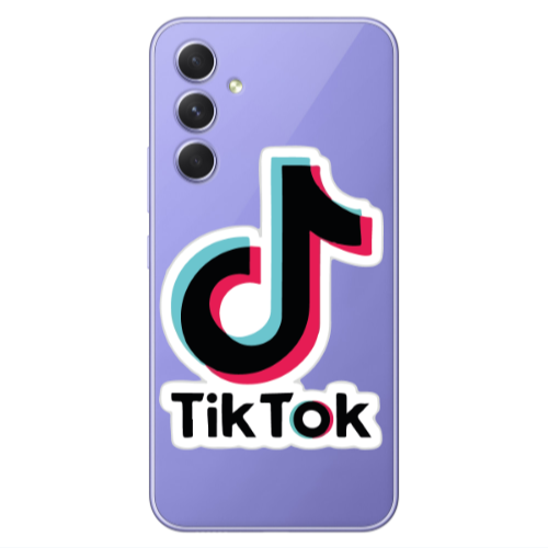 Samsung A56 Tik Tok Transparent Silicone TPU Θήκη