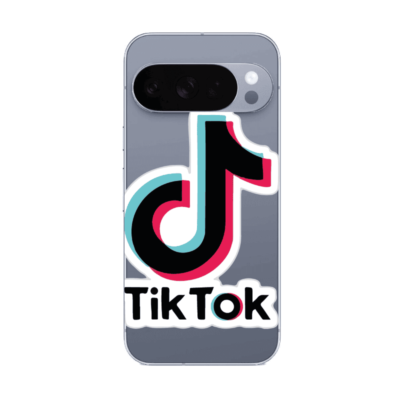 Google Pixel 10 Pro XL Tik Tok Transparent Silicone TPU Θήκη
