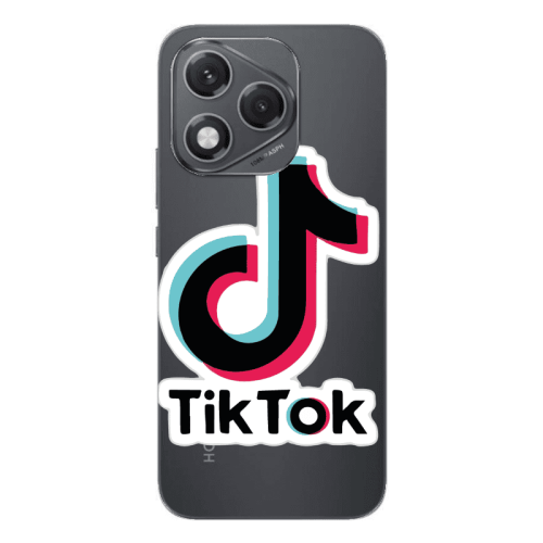 Honor 400 Lite Tik Tok Transparent Silicone TPU Θήκη