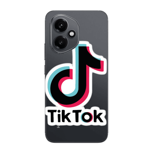 Honor Magic 400 Tik Tok Transparent Silicone TPU Θήκη