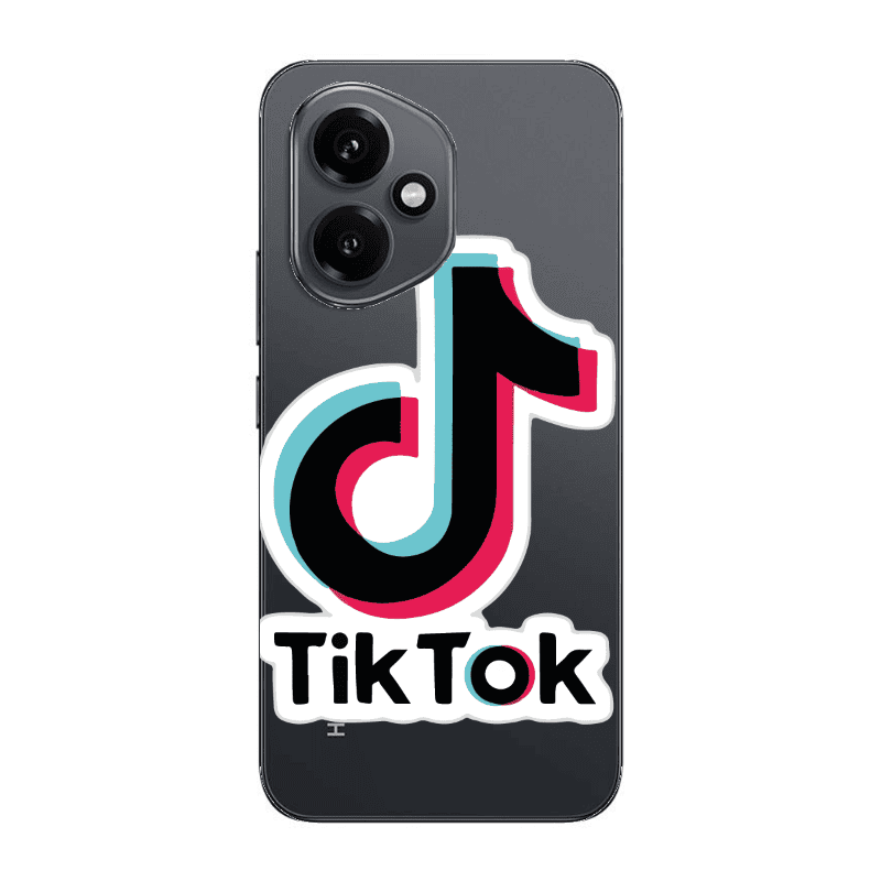 Honor Magic 400 Tik Tok Transparent Silicone TPU Θήκη