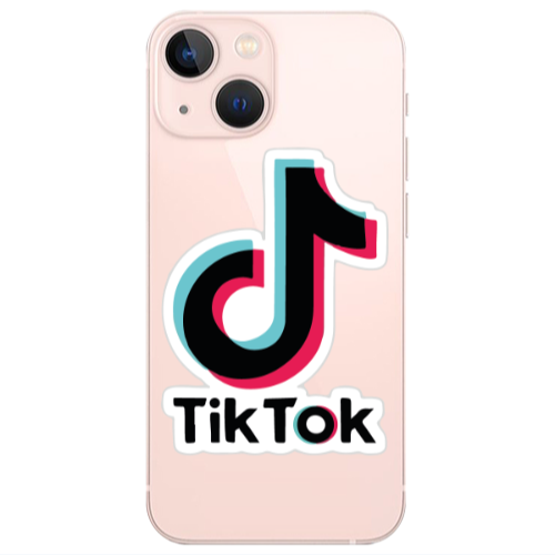 Apple iPhone 13 Tik Tok Transparent Silicone TPU Θήκη