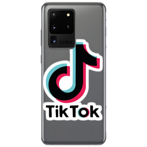Samsung S20 Ultra Tik Tok Transparent Silicone TPU Θήκη
