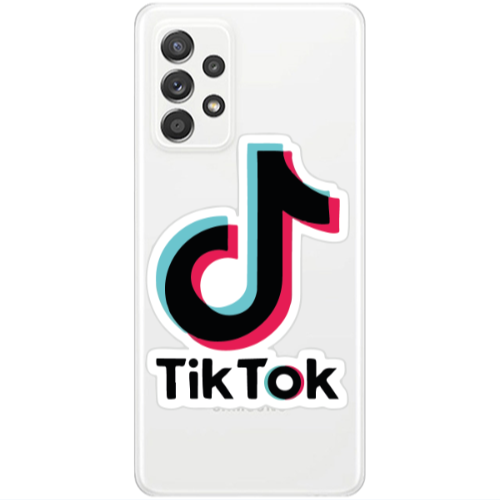 Samsung A53 Tik Tok Transparent Silicone TPU Θήκη