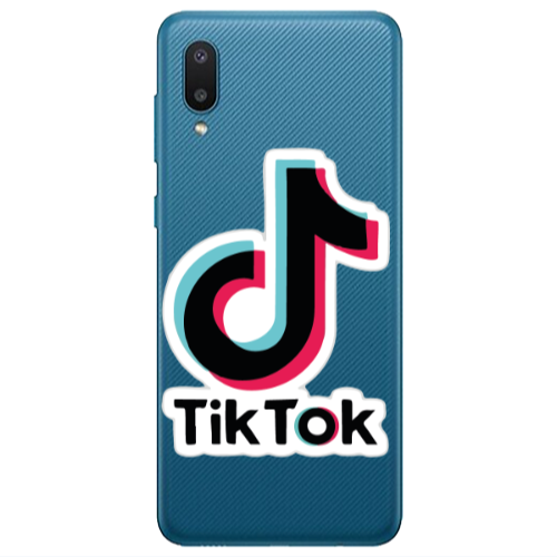 Samsung A02 Tik Tok Transparent Silicone TPU Θήκη