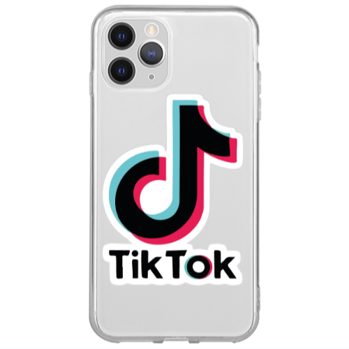 Apple iPhone 13 Pro Tik Tok Transparent Silicone TPU Θήκη