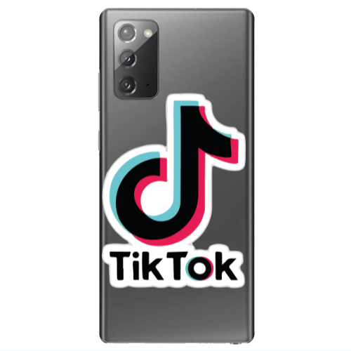 Samsung Note 20 Tik Tok Transparent Silicone TPU Θήκη