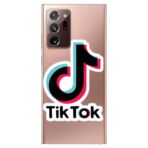 Samsung Note 20 Ultra Tik Tok Transparent Silicone TPU Θήκη