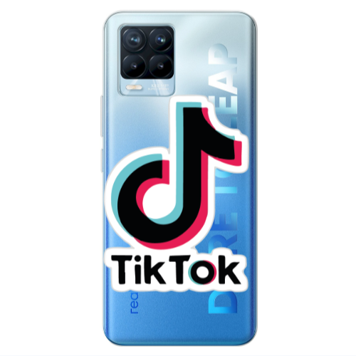 Realme 8 Pro Tik Tok Transparent Silicone TPU Θήκη