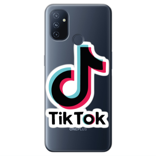 Oneplus Nord 100 Tik Tok Transparent Silicone TPU Θήκη