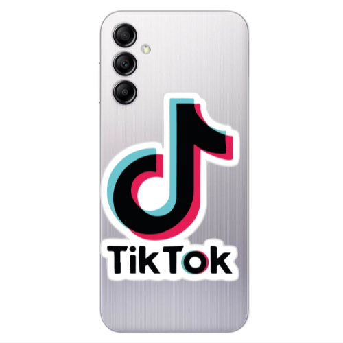 Samsung A14 5G Tik Tok Transparent Silicone TPU Θήκη