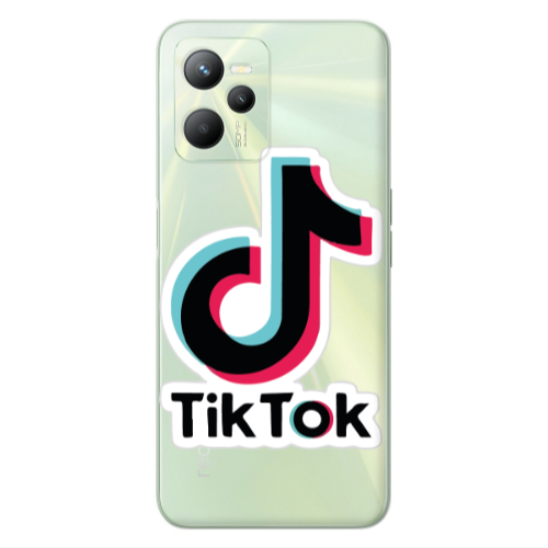 Realme C35 Tik Tok Transparent Silicone TPU Θήκη