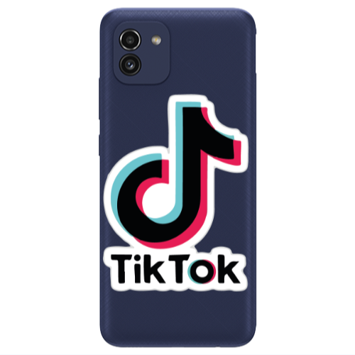 Samsung A03 Tik Tok Transparent Silicone TPU Θήκη