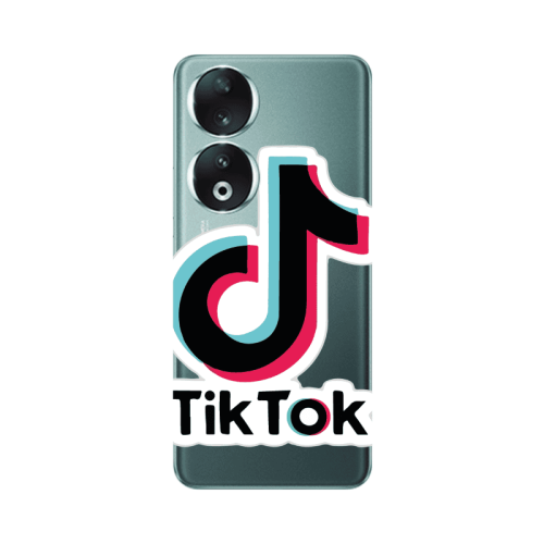 Honor 90 5G Tik Tok Transparent Silicone TPU Θήκη