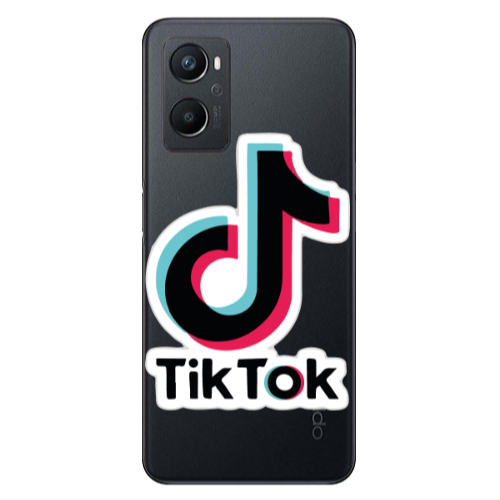 Oppo A 96 Tik Tok Transparent Silicone TPU Θήκη