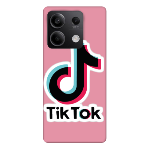 Xiaomi Redmi Note 13Pro 5G Tik Tok Pink Colored Silicone TPU Θήκη