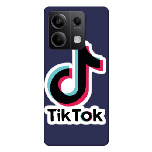 Xiaomi Redmi Note 13Pro 5G Tik Tok Dark blue Colored Silicone TPU Θήκη