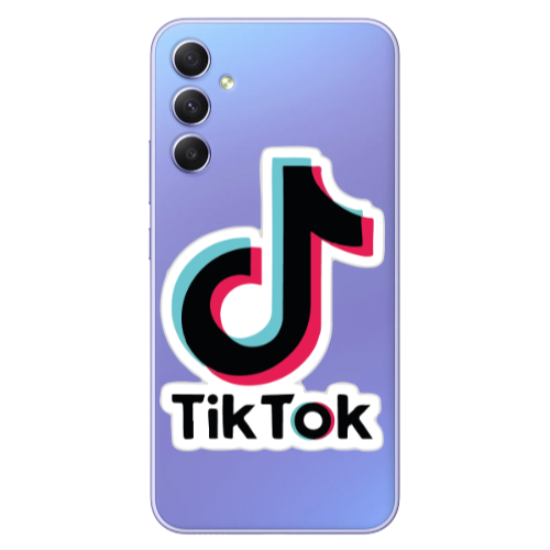 Samsung A25 Tik Tok Transparent Silicone TPU Θήκη