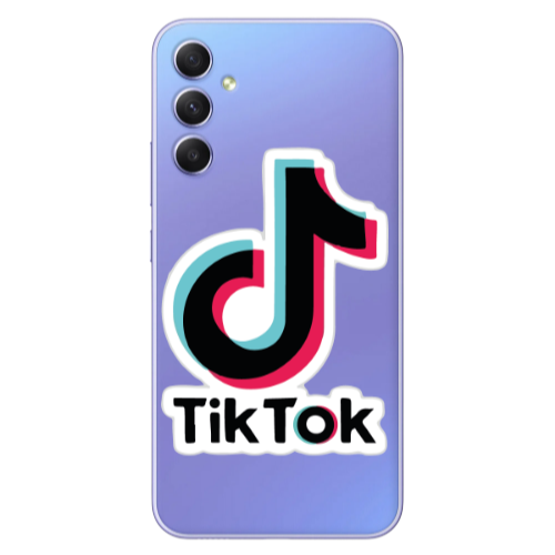 Samsung A16 Tik Tok Transparent Silicone TPU Θήκη