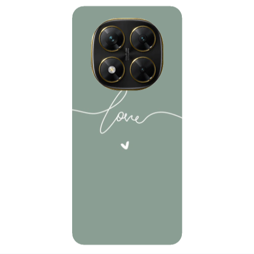 Xiaomi Poco X7 Love 5 Transparent Silicone TPU Θήκη