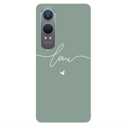 Oneplus Nord Ce 4 lite Love 5 Transparent Silicone TPU Θήκη