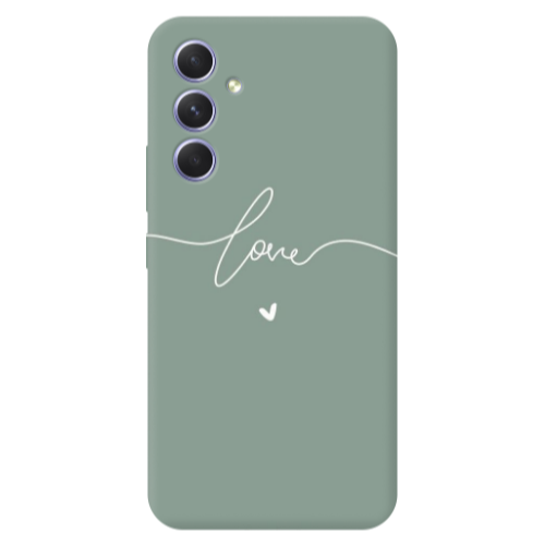Samsung A36 Love 5 Transparent Silicone TPU Θήκη