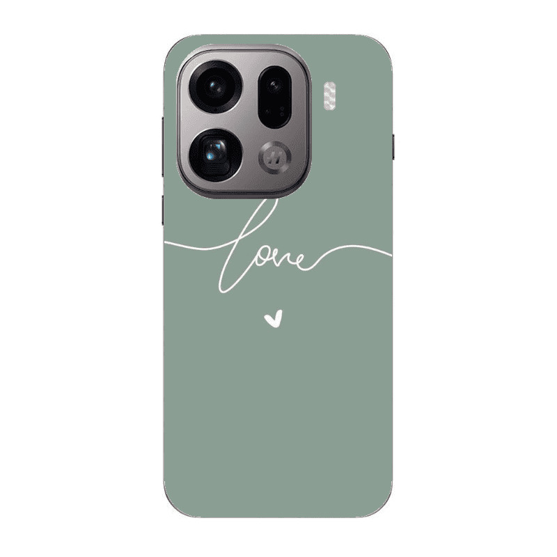 Oppo Find X9 Pro Love 5 Transparent Silicone TPU Θήκη