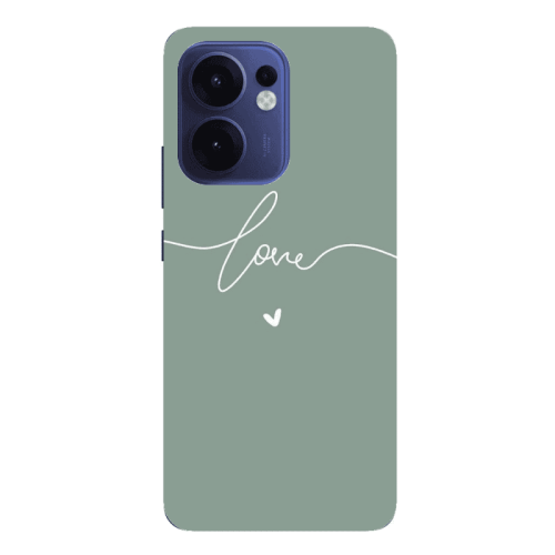 Oppo Reno13 FS Love 5 Transparent Silicone TPU Θήκη