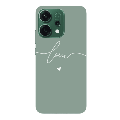 Oppo RENO 14 Love 5 Transparent Silicone TPU Θήκη
