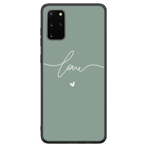 Samsung S20 FE Love 5 Black Glossy Θήκη