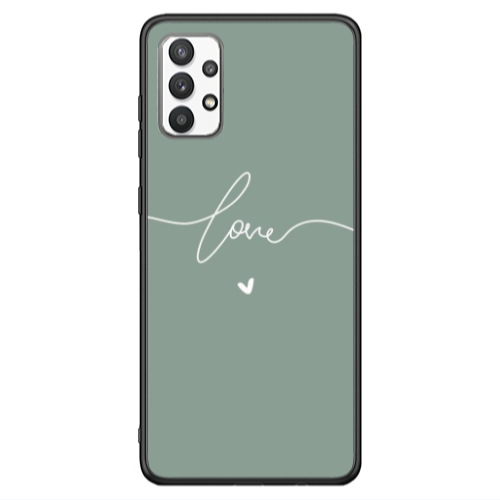 Samsung A13 4G Love 5 Black Glossy Θήκη