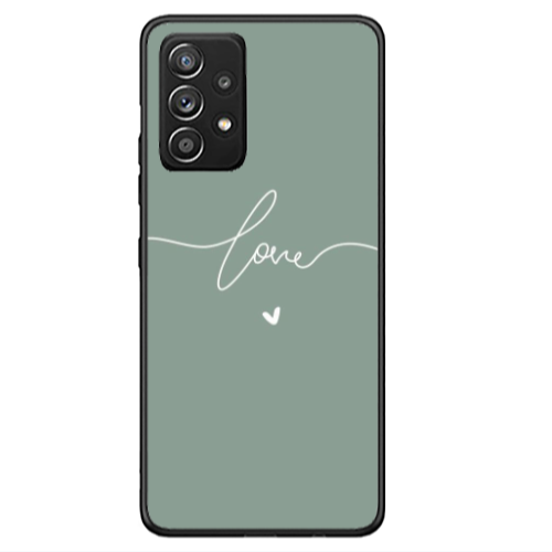 Samsung A33 Love 5 Black Glossy Θήκη