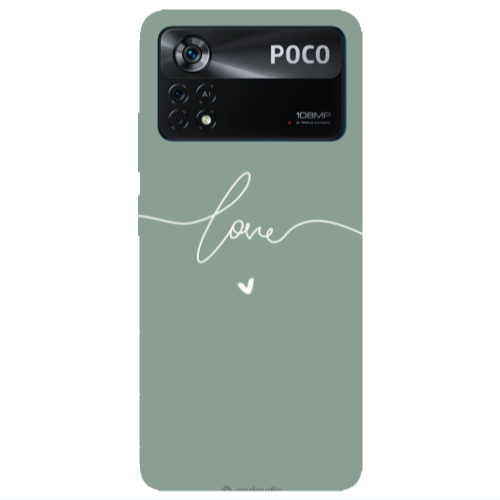 Xiaomi Poco X4 Pro Love 5 Transparent Silicone TPU Θήκη