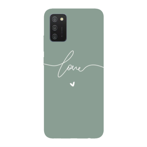 Samsung A03S Love 5 Transparent Silicone TPU Θήκη