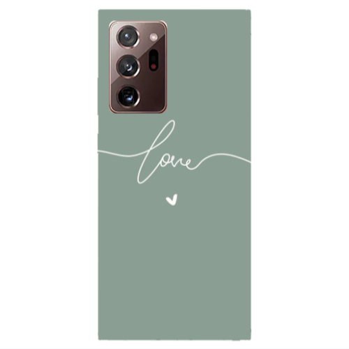 Samsung Note 20 Ultra Love 5 Transparent Silicone TPU Θήκη