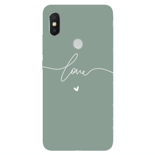 Xiaomi Redmi S2 Love 5 Transparent Silicone TPU Θήκη