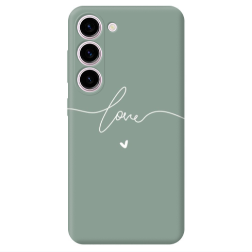 Samsung S23 Love 5 Transparent Silicone TPU Θήκη