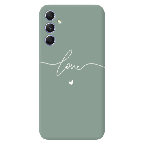 Samsung A34 Love 5 Transparent Silicone TPU Θήκη